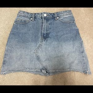 Denim skirt